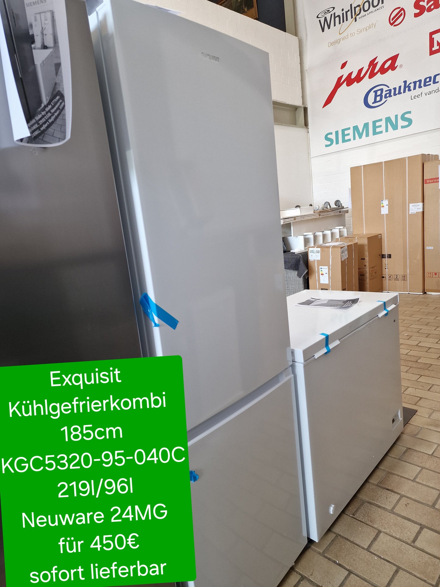 Exquisit Kühlgefrierkombi KGC5320