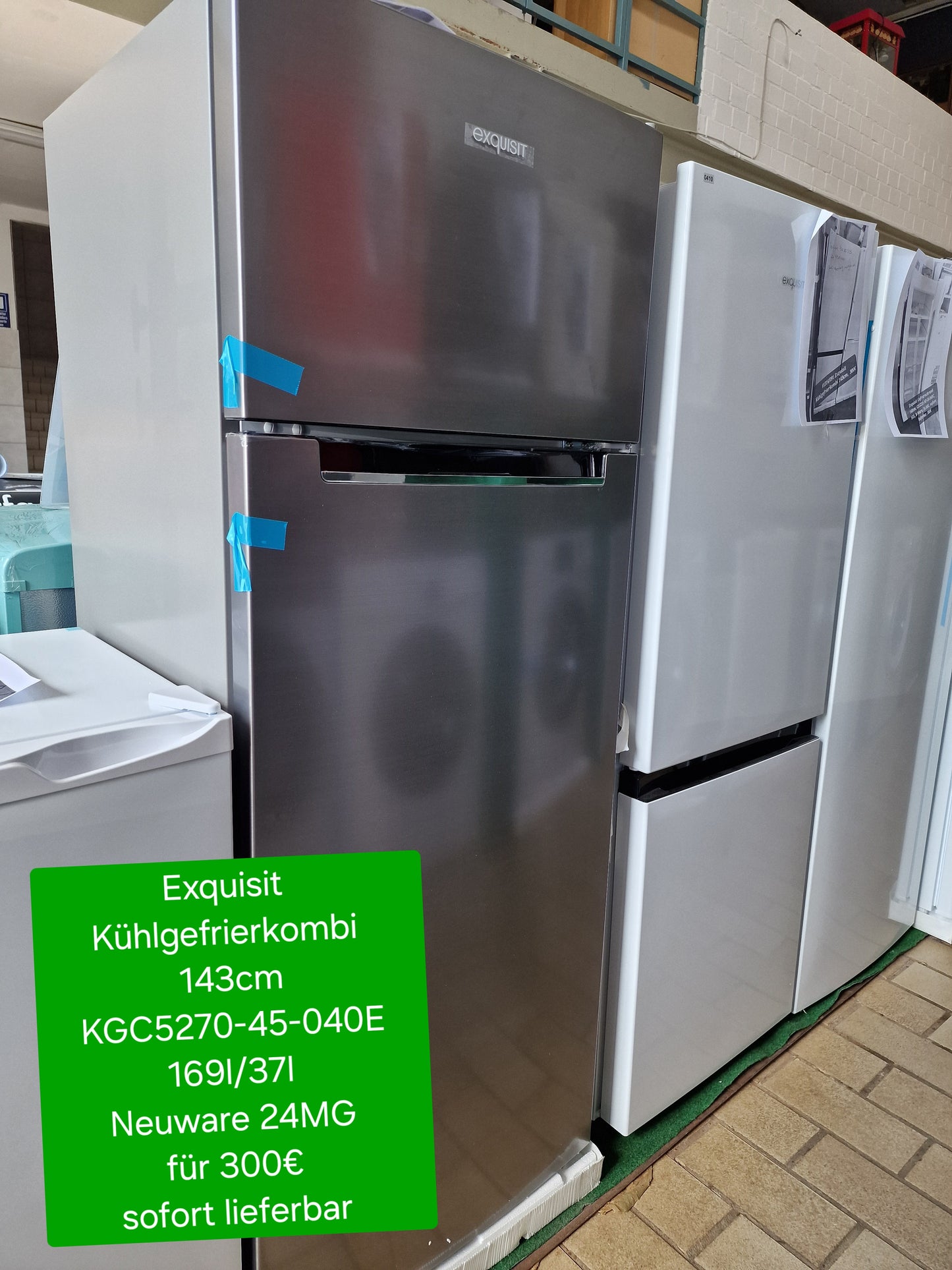 Exquisit Kühlgefrierkombi 143cm KGC5270