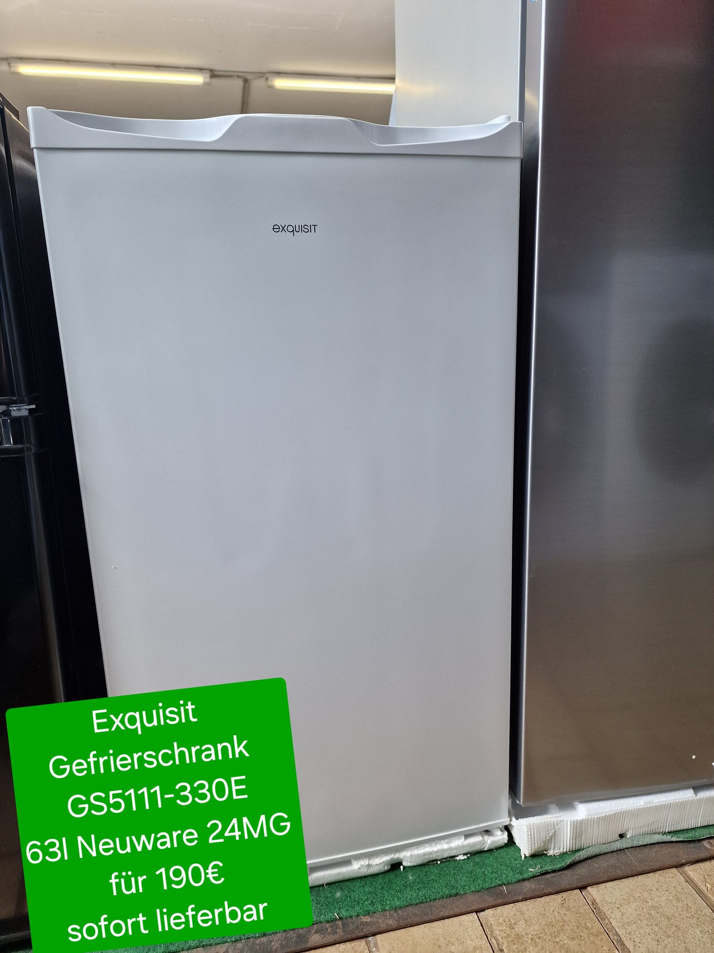 Exquisit Gefrierschrank GS5111-330E