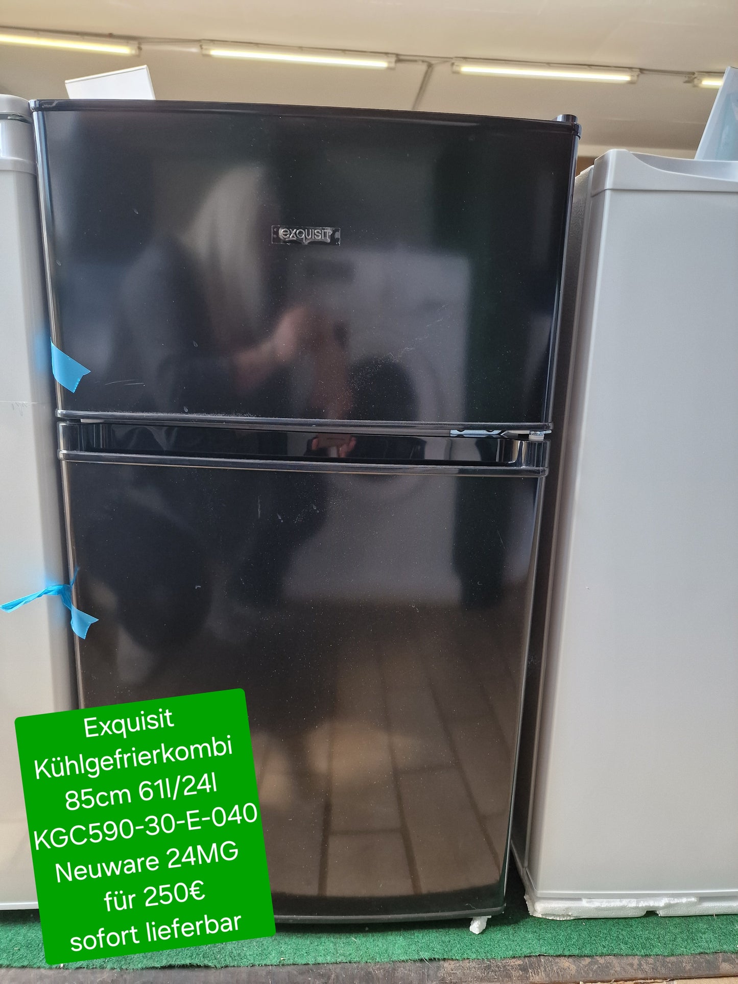 Exquisit Kühlgefrierkombi 85cm KGC590