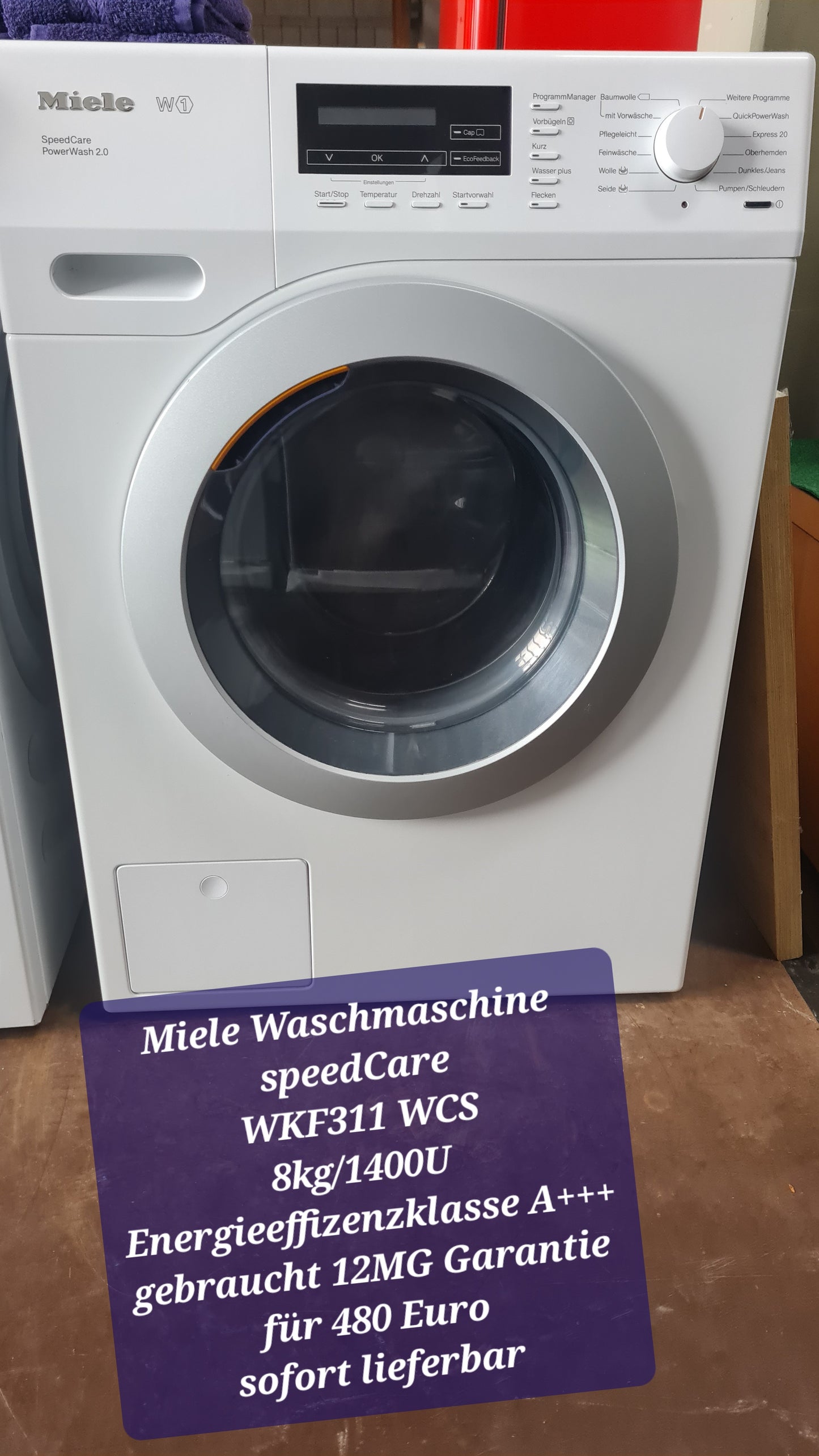 Miele Waschmaschine 8kg