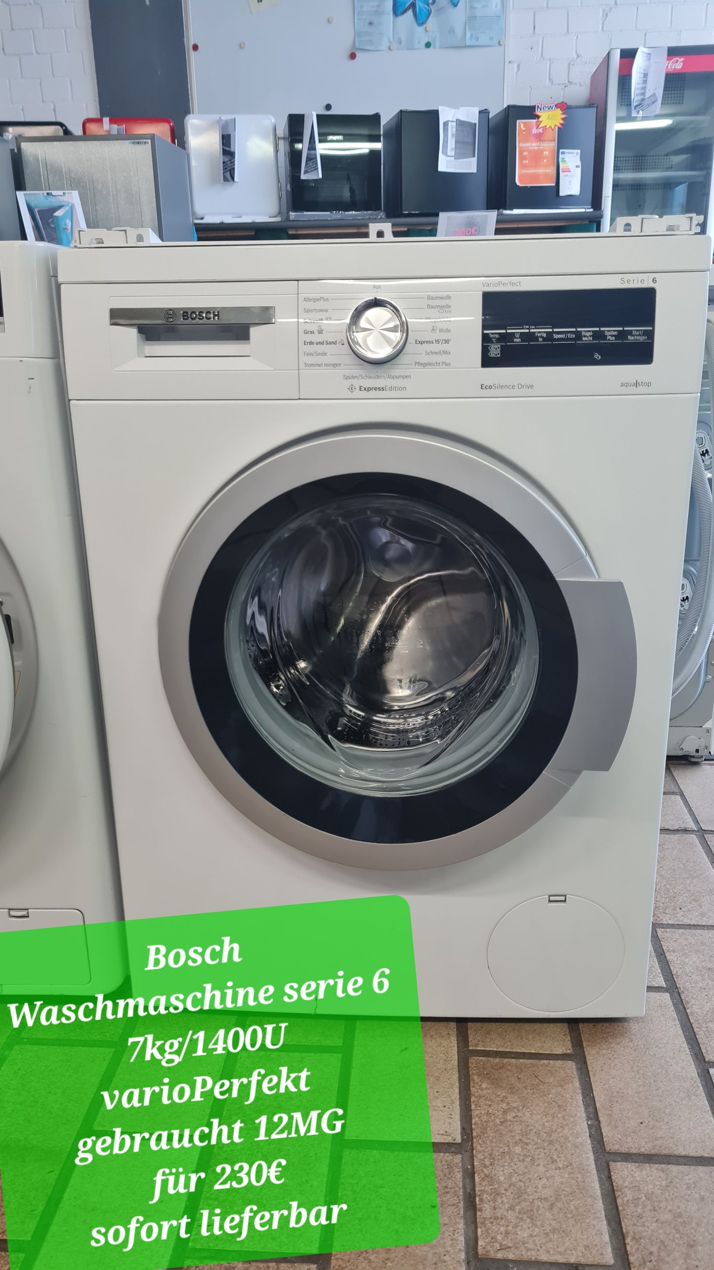 Bosch Waschmaschine 7kg