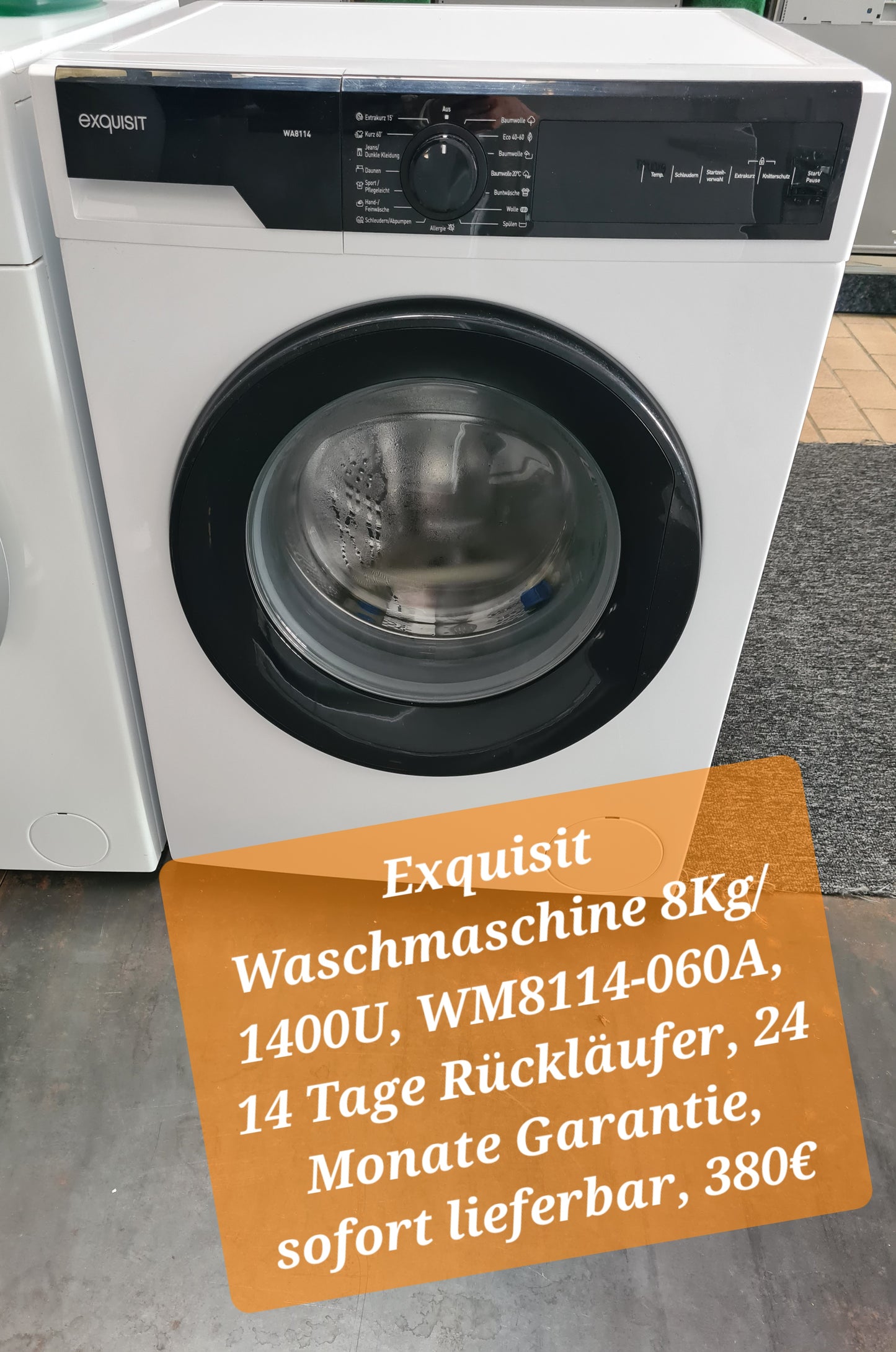 Exquisit Waschmaschine WA 8114-060A