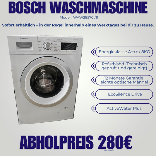 Bosch Waschmaschine WAW32541 /11 | 9Kg | A+++