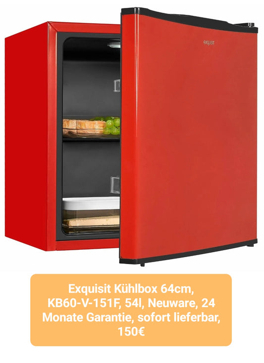 Exquisit Kühlbox KB60-V-151F edit, 54l, Neuware