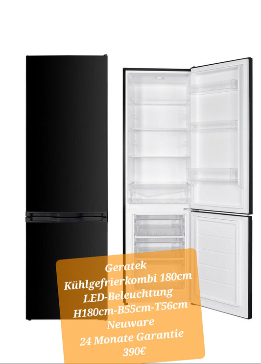 Geratek Kühlgefrierkombi 180cm - Akif Rana GmbH