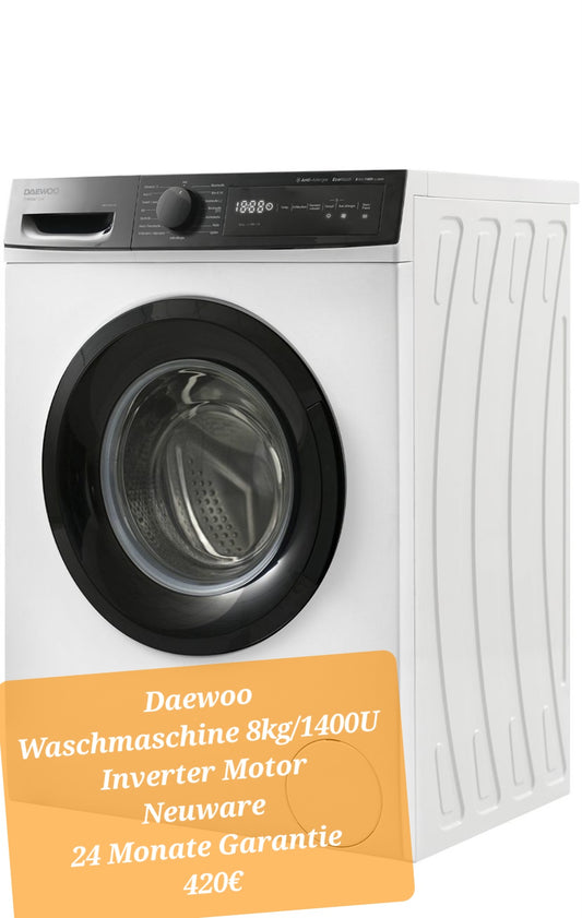 Daewoo Waschmaschine 8 kg - Akif Rana GmbH