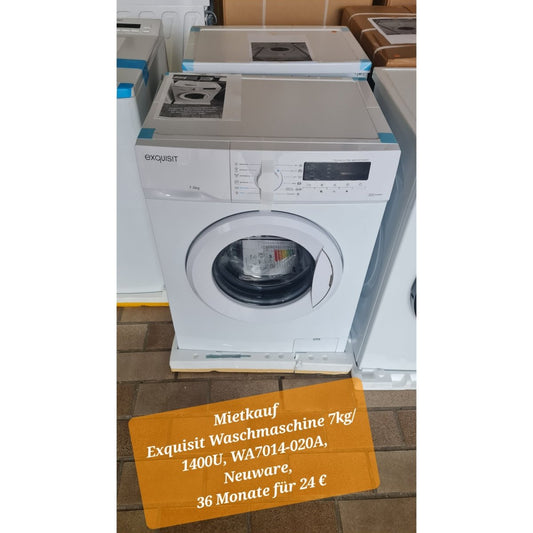 Mietkauf Exquisit Waschmaschine 7kg - Akif Rana GmbH