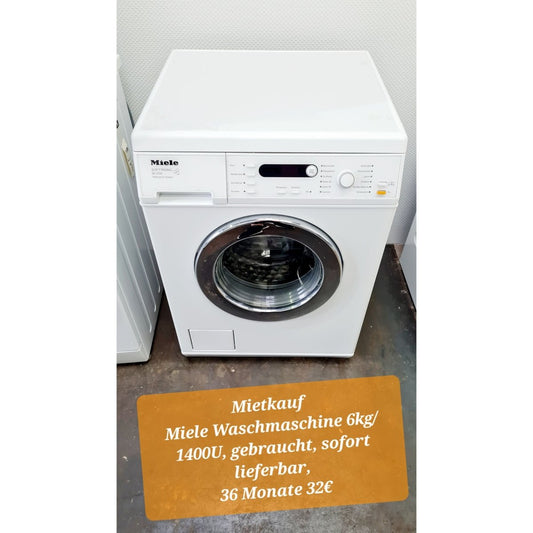 Mietkauf Miele Waschmaschine 6kg - Akif Rana GmbH